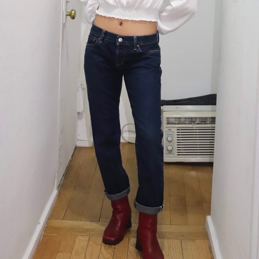 GAP Japanese Selvedge Boyfriend Jeans